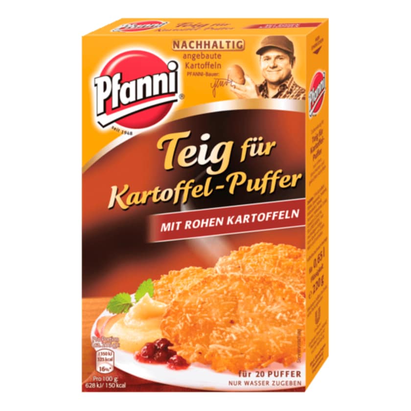 Pfanni Teig für Kartoffelpuffer 650ml